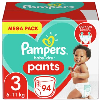 Pampers Baby Dry Panties Size 3 6/11kg - x94 Kakoinshop.com