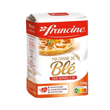 Farine de blé complète Francine de France Farine